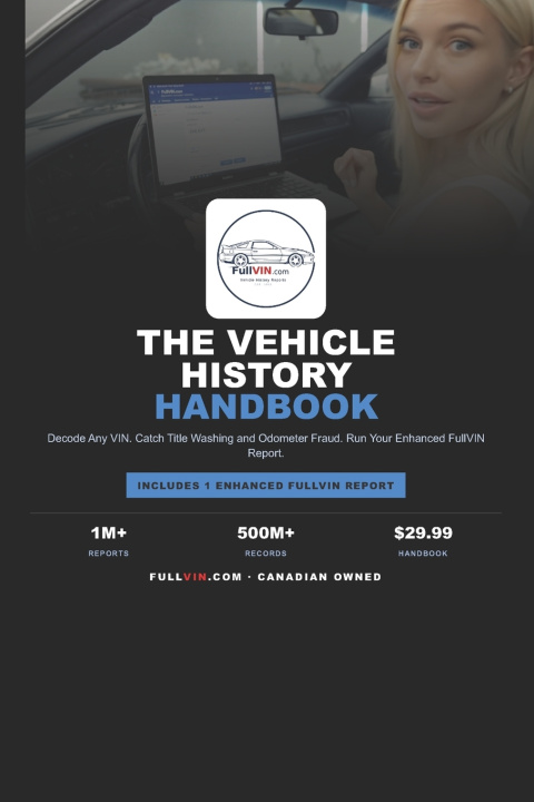 Buch Detailed Vehicle History Report, All Makes/Models, North America + The Vehicle History Handbook auth last name