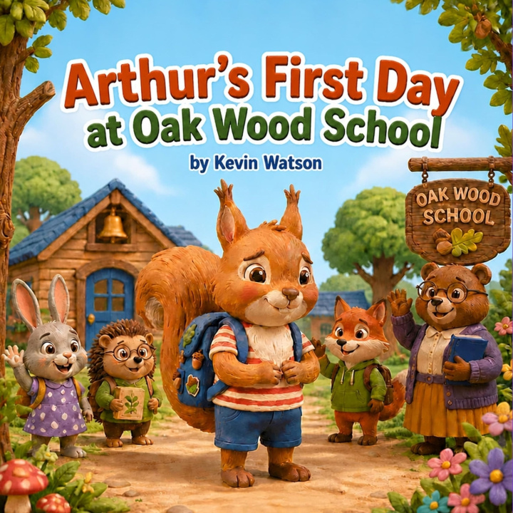 Buch Arthur's First Day at Oak Wood School Kevin Watson