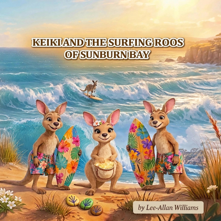 Könyv KEIKI AND THE SURFING ROOS OF SUNBURN BAY Lee-Allan Williams