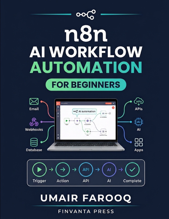 Βιβλίο n8n AI Workflow Automation for Beginners Umair Farooq