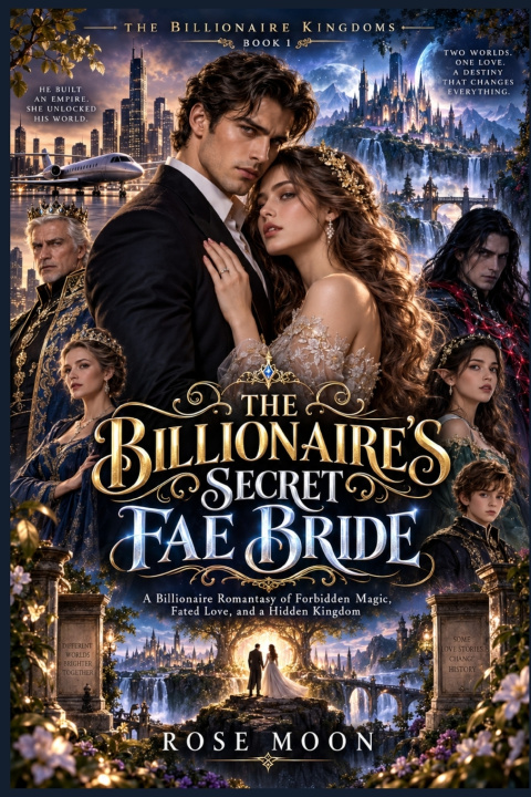 Книга THE BILLIONAIRE'S SECRET FAE BRIDE Rose Moon