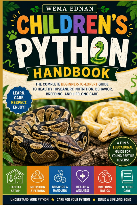 Buch Children's Python Handbook Wema Ednan