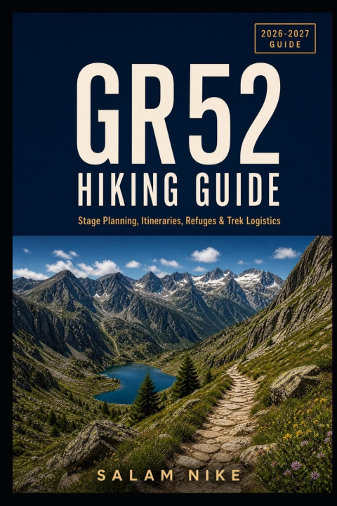 Livre GR52 Hiking Guide SALAM NIKE