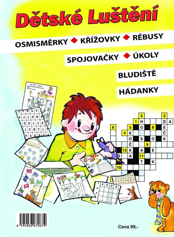 Book Dětské luštění 