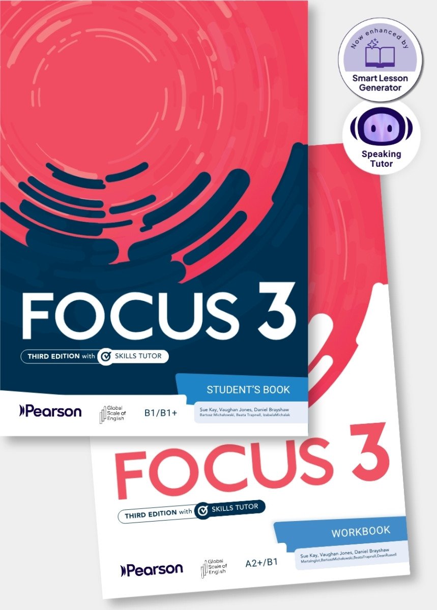Kniha Focus 3rd Edition Level 3 Student's Book and Workbook with Online Practice and AI 