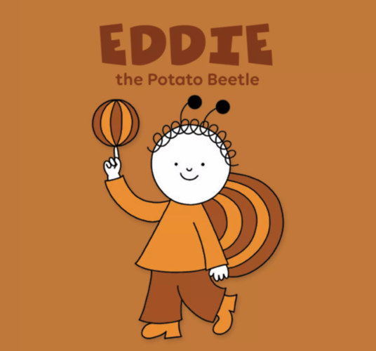 Kniha Eddie, the Potato beetle Bartos Erika