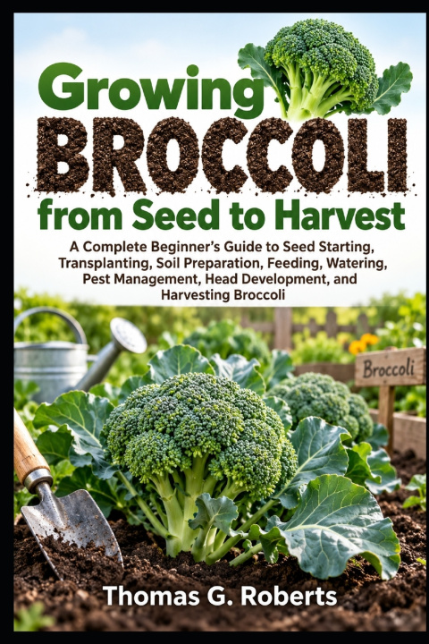 Libro Growing Broccoli, from Seed to Harvest THOMAS G. ROBERTS