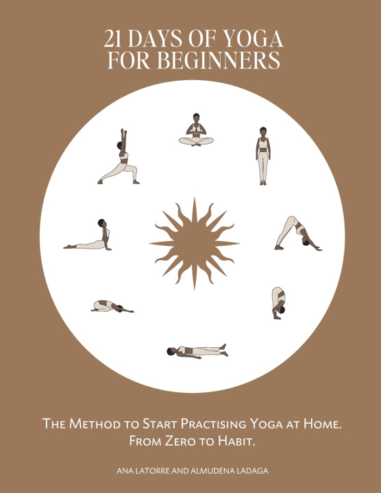Kniha 21 DAYS OF YOGA FOR BEGINNERS ALMUDENA LADAGA