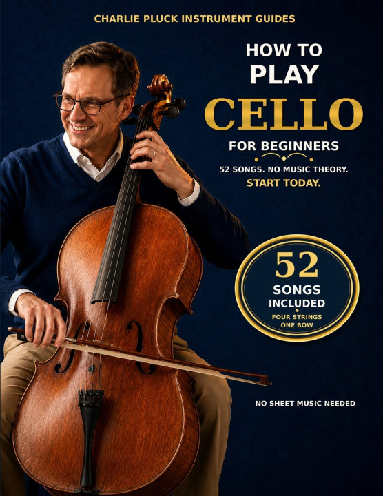 Könyv How to Play Cello for Beginners Charlie Pluck