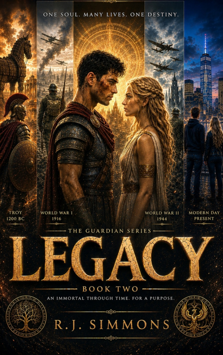 Kniha Legecy R.J. Simmons