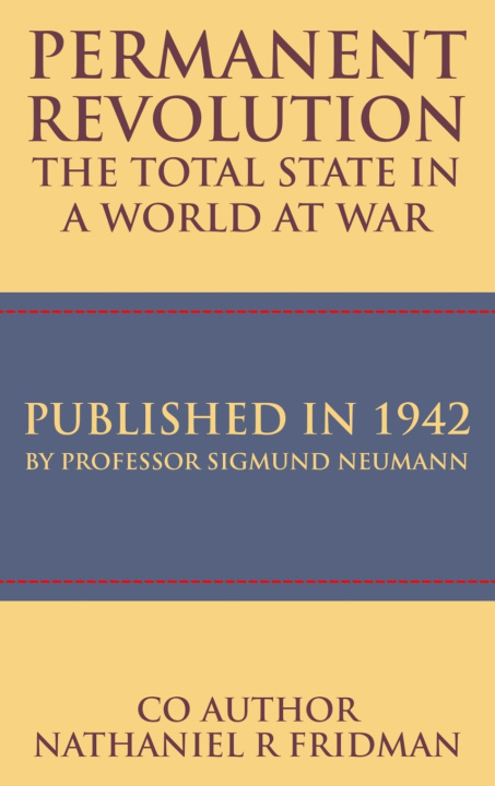 Könyv Permanent Revolution Sigmund Neumann