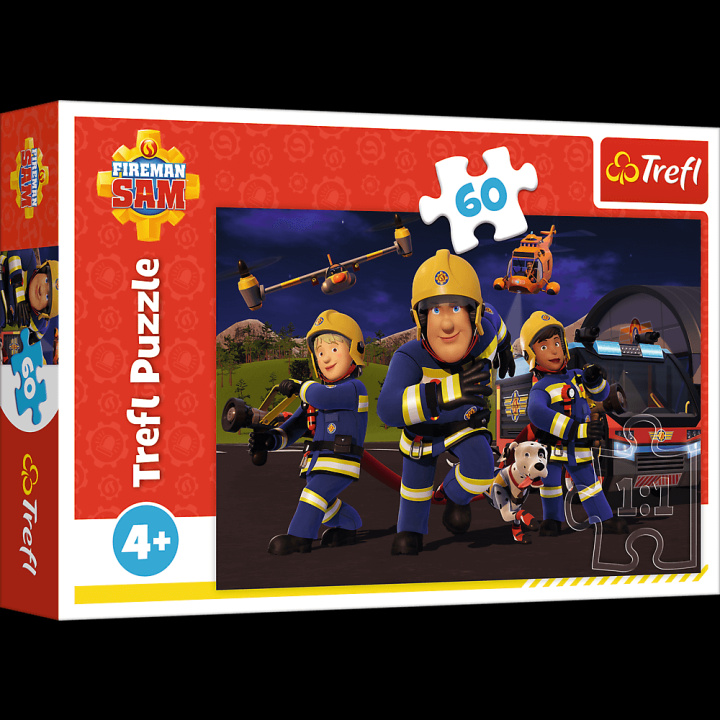 Könyv Puzzle 60 Bohater w mundurze Strażak Sam 17413 