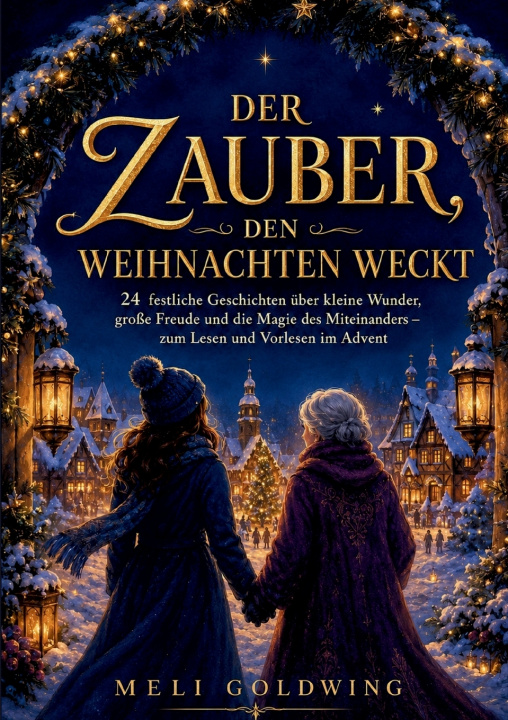 Carte Der Zauber, den Weihnachten weckt Meli Goldwing