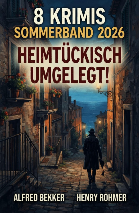 E-book 8 Krimis Sommerband 2026: Heimtuckisch umgelegt! Alfred Bekker