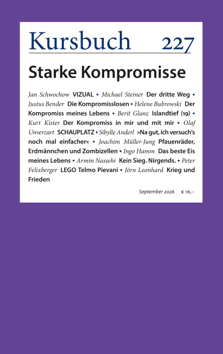 E-book Kursbuch 227 Armin Nassehi