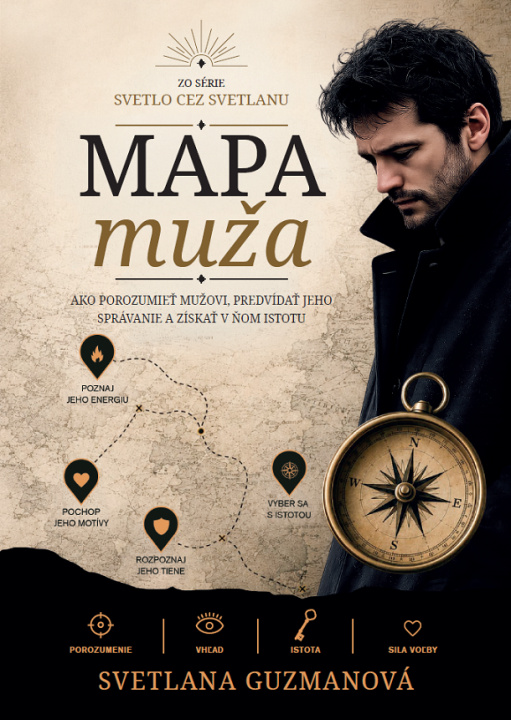 Kniha Mapa muža Svetlana Guzmanová