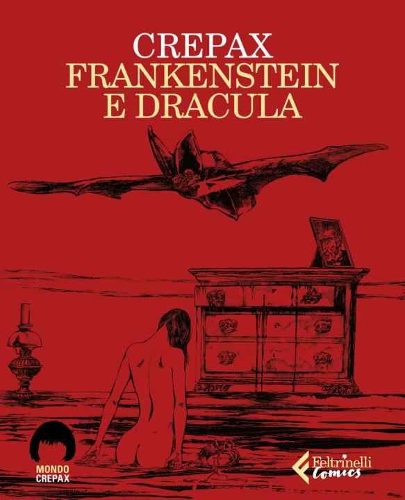 Βιβλίο Frankenstein e Dracula Guido Crepax