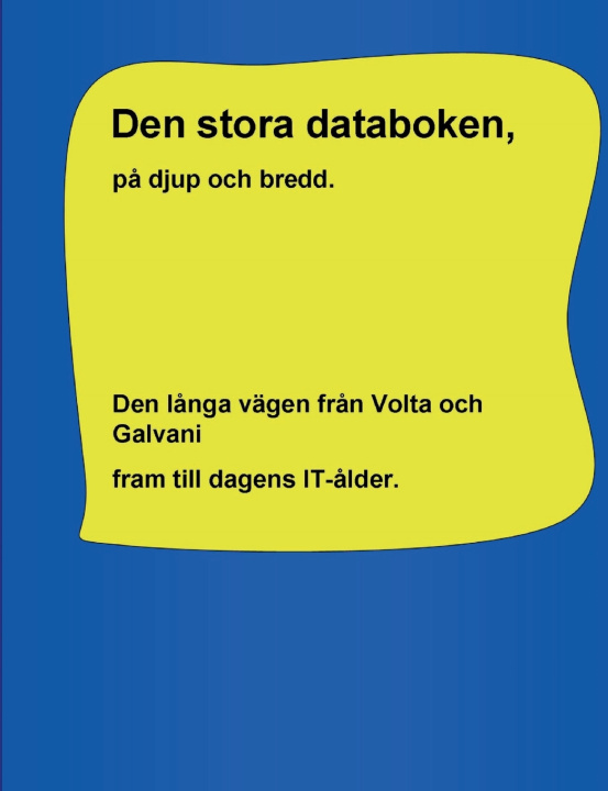 Livro Den stora databoken, på djup och bredd. Rolf Sjöström