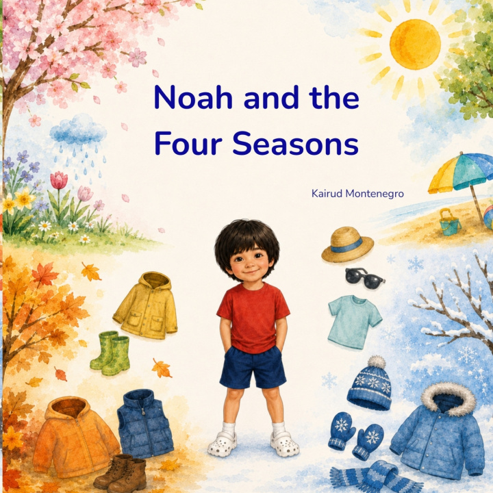 Knjiga Noah and the Four Seasons Kairud Doriana Montenegro Silva Sra.