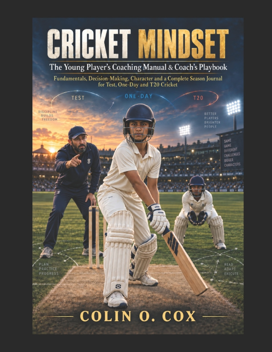 Kniha The Cricket Mindset Colin O Cox