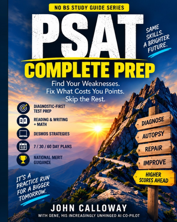 Książka PSAT Complete Prep John Calloway