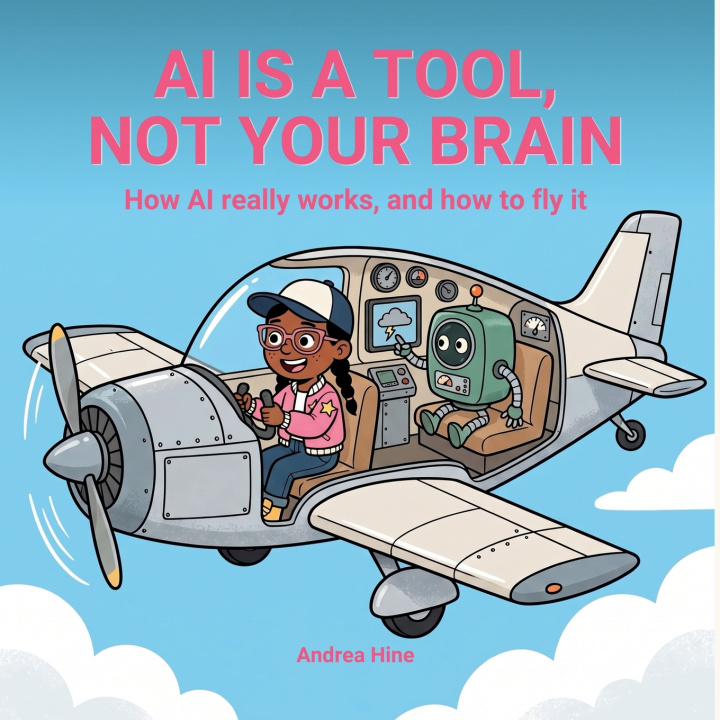 Könyv AI is a Tool, Not Your Brain Andrea Hine