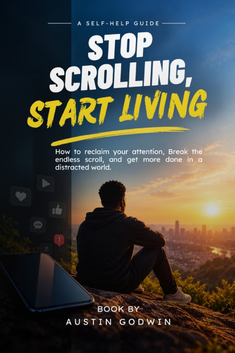 Knjiga Stop Scrolling, Start Living. Daniel Brooks