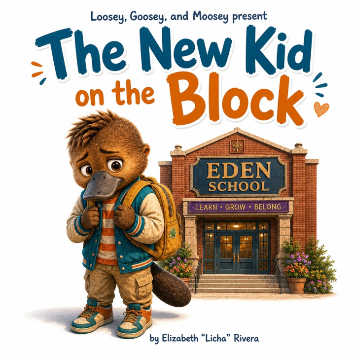 Libro The New Kid on the Block Elizabeth Licha Rivera