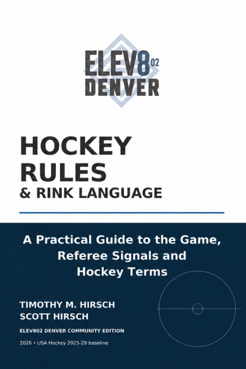 Livro Hockey Rules & Rink Language Scott Hirsch