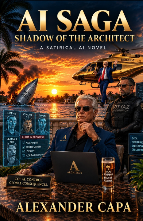 Книга AI SAGA SHADOW OF THE ARCHITECT Alexander Capa
