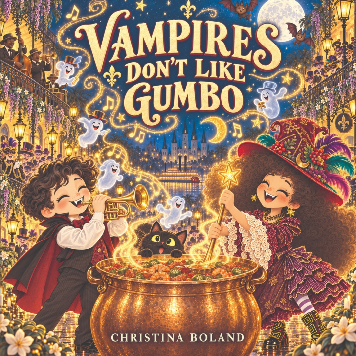 Książka Vampires don't like Gumbo Christina Lee Boland