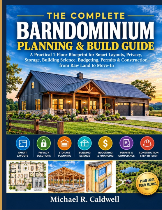 Livro THE COMPLETE BARNDOMINIUM PLANNING & BUILD GUIDE Michael R. Caldwell