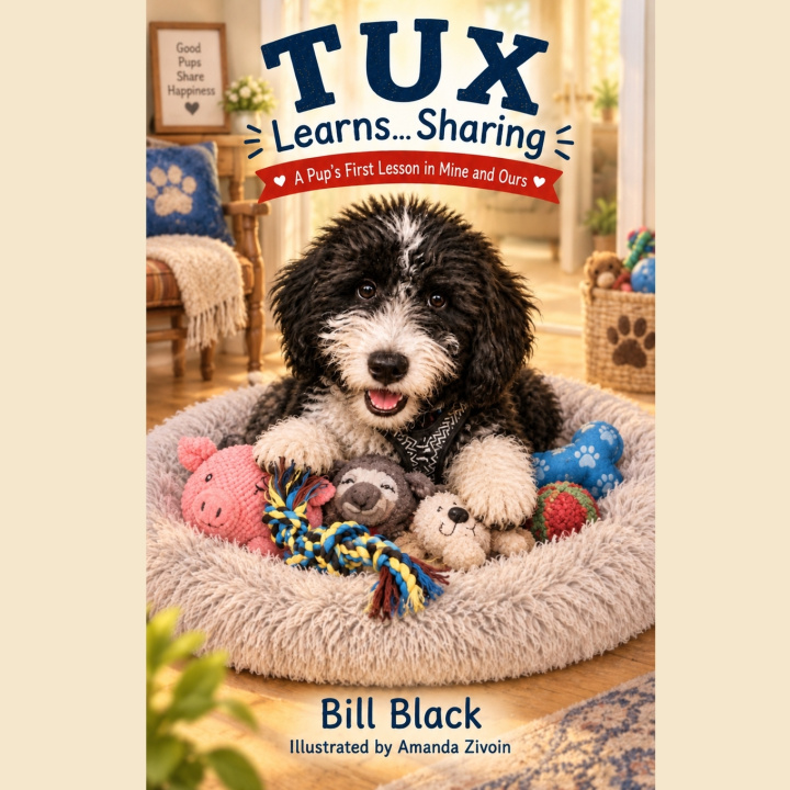 Carte TUX Learns... Sharing Amanda Zivoin