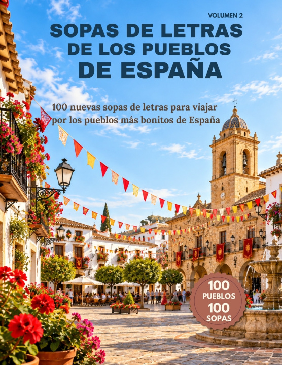 Carte Sopas de Letras de los pueblos de España VOL 2 Mario Girón Martín