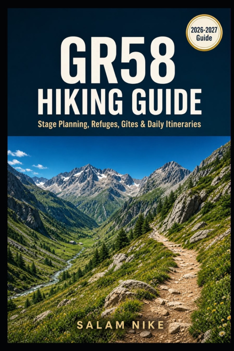 Książka GR58 Hiking Guide SALAM NIKE
