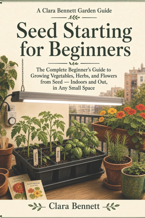 Kniha Seed Starting for Beginners Clara Bennett