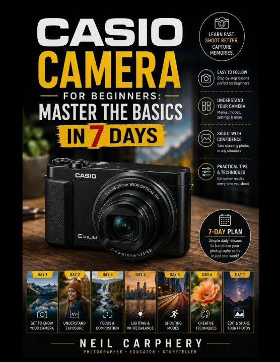 Boek Casio Camera for Beginners Neil Carphery
