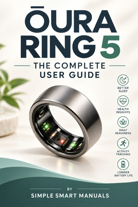 Livro OURA RING 5 THE COMPLETE USER GUIDE SIMPLE SMART MANUALS