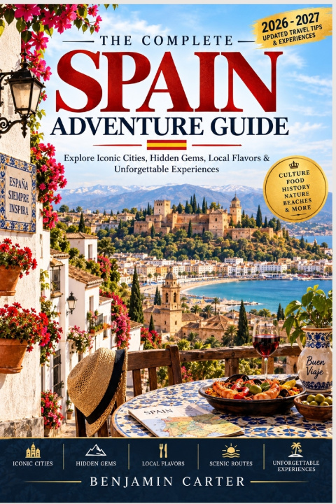 Knjiga The Complete Spain Adventure Guide BENJAMIN CARTER