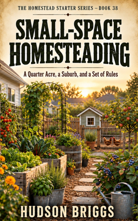 Knjiga Small-Space Homesteading Hudson Briggs