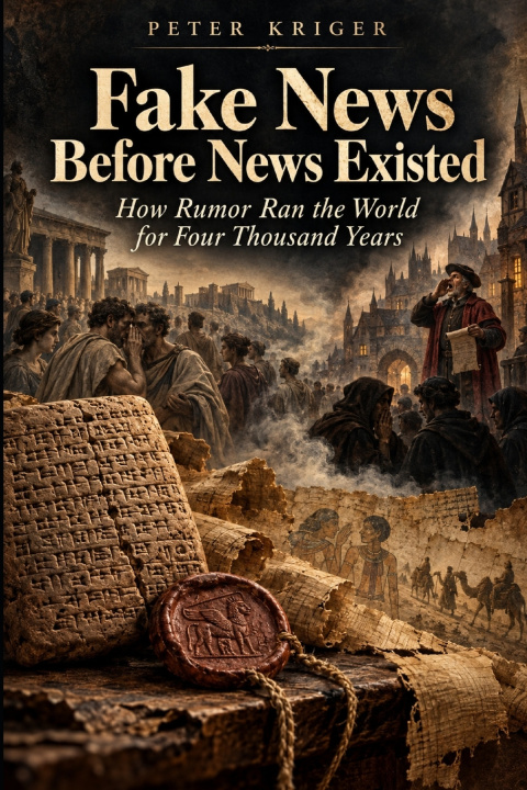 Knjiga FAKE NEWS BEFORE NEWS EXISTED Peter Kriger