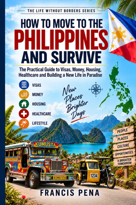 Książka HOW TO MOVE TO THE PHILIPPINES AND SURVIVE Francis Pena