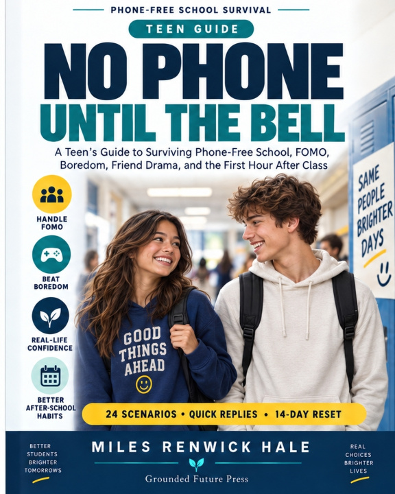 Libro No Phone Until the Bell Miles Renwick Hale