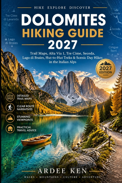 Book DOLOMITES HIKING GUIDE 2027 ARDEE KEN