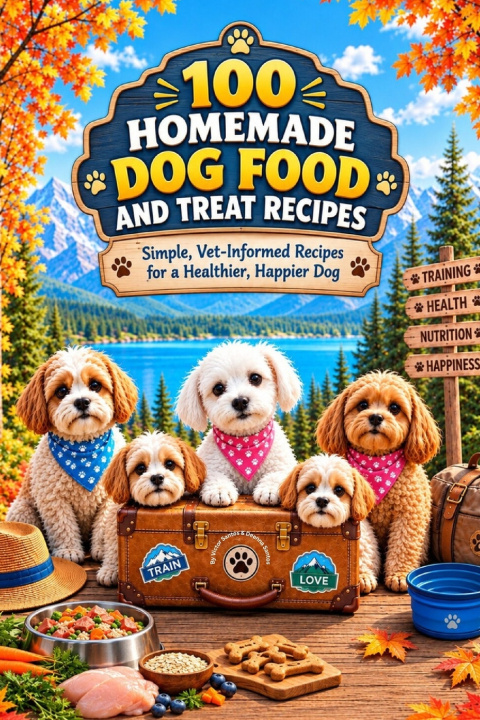 Buch 100 HOMEMADE DOG FOOD AND TREAT RECIPES Deenna Santos
