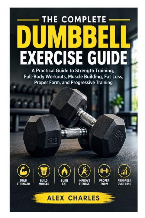Książka The Complete Dumbbell Exercise Guide Alex Charles