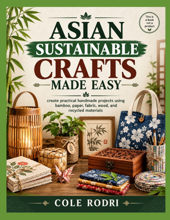 Książka ASIAN SUSTAINABLE CRAFTS MADE EASY COLE RODRI