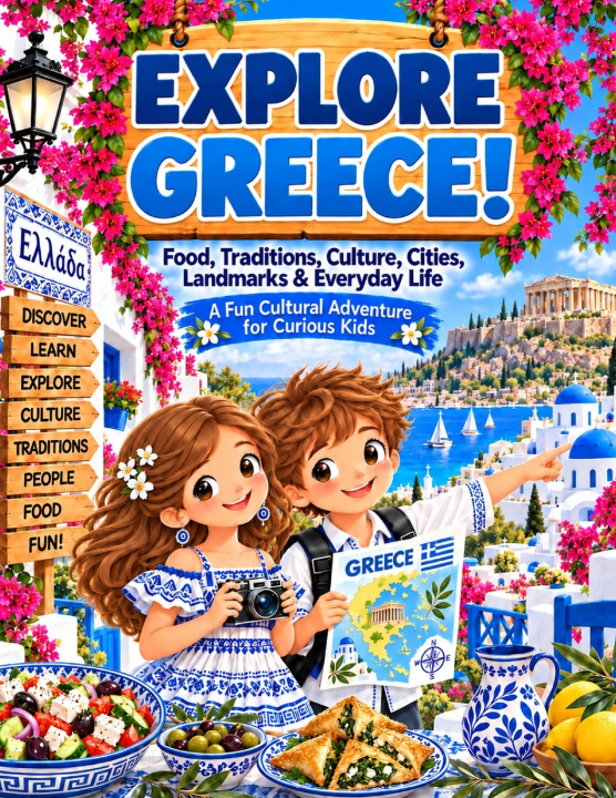 Knjiga EXPLORE GREECE! EVE ArtWorks