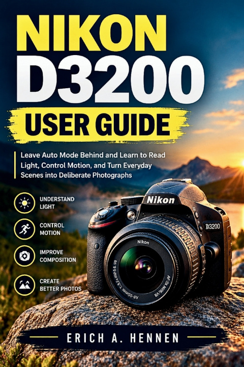 Knjiga Nikon D3200 User Guide Erich A. Hennen