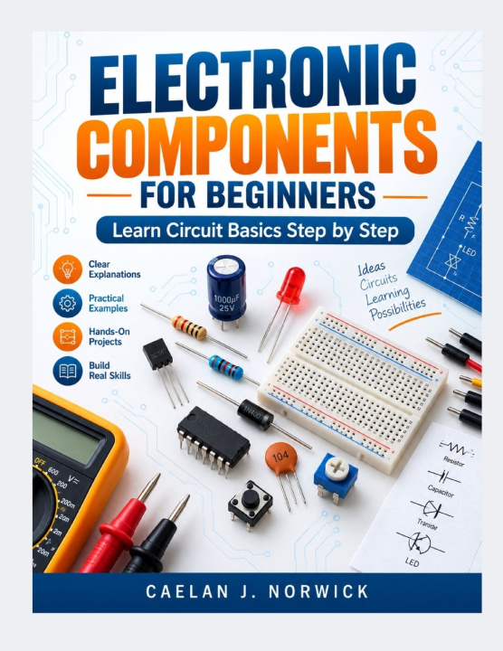 Książka Electronic Components For Beginners Caelan J. Norwick